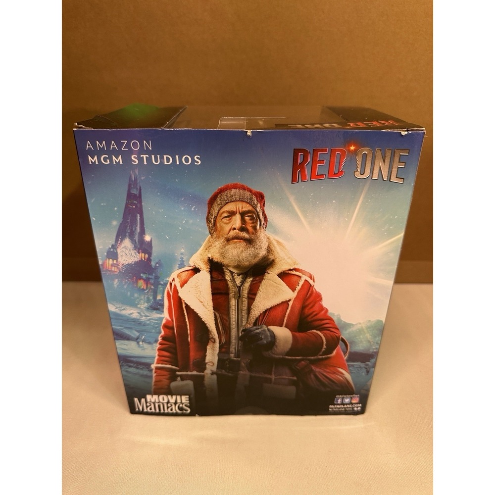 Official Red One Nick 6-Inch Action Figure Collectible Card & Display Base NEW - Picture 2 of 4